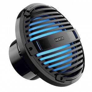 Subwoofer Marine Hertz HMS 12 B2-LD-C / W, Negru / Alb, 300mm, 500W RMS, 2Ω