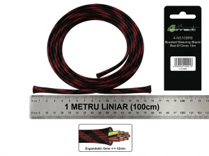 Tresa Cabluri FOUR Connect 4-NS10BR6, 6/12mm, Rosie/Neagra, Metru Liniar