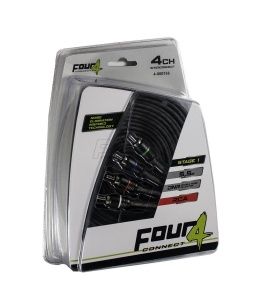 Cablu RCA Four Connect, 4-800156, Stage 1, 5.5 METRI, 4 canale - Img 2