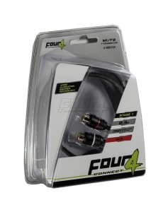 Cablu RCA Y-Splitter FOUR Connect 4-800158 STAGE1, 1M-2F, OOFC, Twisted Pair, 0.3 M