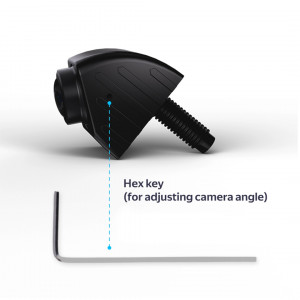 Camera de marsarier Teyes Sony HS AHD, Full HD 1080P, Unghi vizualizare 170°, Night Vision - Img 2