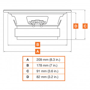 Difuzoare Auto Hertz SPL Show SV 200L set componente, 200mm, 250W RMS, 4Ω, set 2 difuzoare - Img 7