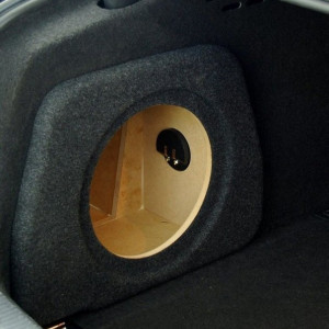 Incinta inchisa subwoofer dedicat Audi A4 B8 Sedan, 250 mm, 15L - Img 6