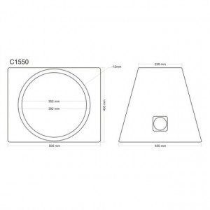 Incinta subwoofer universala, 380 mm, 50L - COD C1550 - Img 4