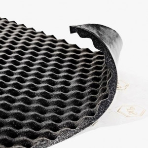 Insonorizant auto Premium STP Biplast 15mm Wave, 1000x750 mm, Foaie