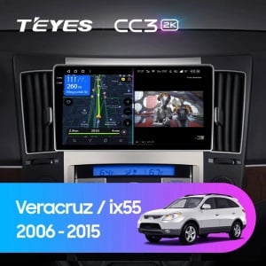 Navigatie Auto cu Asistenta AI Teyes CC4 PRO Hyundai ix55 2006-2015 8+128GB 9.5" QLED, Android 13, 5G, 7.1 DSP, CarPlay - Img 2