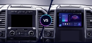 Navigatie Auto MOSS M3 Ford F150 2015-2020 4+32GB 9" QLED Octa-core 2Ghz, Android 4G Bluetooth 5.1 DSP - Img 2