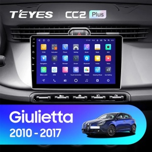 Navigatie Auto Teyes CC2 Plus Split Alfa Romeo Giulietta 2011–2020 2+32GB 9" QLED Octa-core 1.8Ghz, Android 4G Bluetooth 5.1 DSP - Img 2