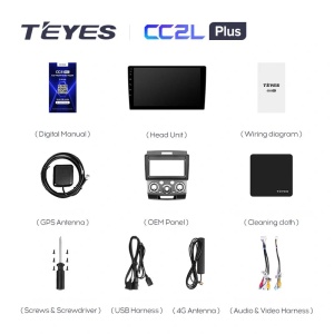 Navigatie Auto Teyes CC2 Plus Split Ford Everest 2 2006-2011 2+32GB 9" QLED Octa-core 1.8Ghz, Android 4G Bluetooth 5.1 DSP - Img 7