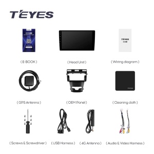 Navigatie Auto Teyes CC2 Plus Split SsangYong Actyon 2 2013-2017 2+32GB 9" QLED Octa-core 1.8Ghz, Android 4G Bluetooth 5.1 DSP - Img 6