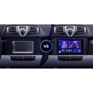 Navigatie Auto Teyes CC3 2K Smart Fortwo 2007-2014 6+128GB 9.5" QLED Octa-core 2Ghz, Android 4G Bluetooth 5.1 DSP - Img 3