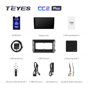 Navigatie Auto Teyes CC3 Split Ford C-Max 2004-2010 4+32GB 9" QLED Octa-core 1.8Ghz, Android 4G Bluetooth 5.1 DSP - Img 8