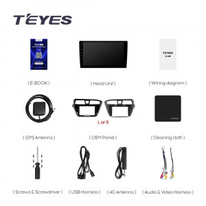 Navigatie Auto Teyes CC3L Hyundai i20 2014-2018 4+32GB 9" IPS Octa-core 1.6Ghz, Android 4G Bluetooth 5.1 DSP - Img 5