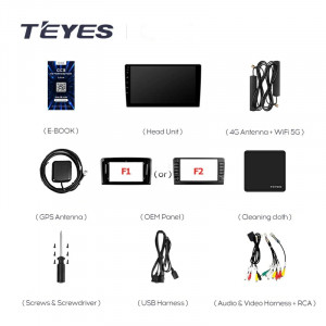 Navigatie Auto Teyes CC3L Mercedes-Benz ML W164 2006-2011 4+32GB 9" IPS Octa-core 1.6Ghz Android 4G Bluetooth 5.1 DSP - Img 7