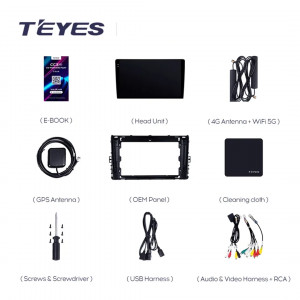 Navigatie Auto Teyes CC3L Volkswagen Jetta 7 2018-2022 4+64GB 9" IPS Octa-core 1.6Ghz, Android 4G Bluetooth 5.1 DSP - Img 5