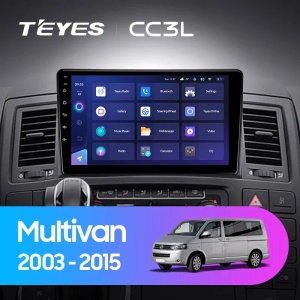 Navigatie Auto Teyes CC3L Volkswagen Transporter T5 2003-2015 4+32GB 9" IPS Octa-core 1.6Ghz, Android 4G Bluetooth 5.1 DSP - Img 2
