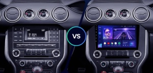 Navigatie Auto Teyes CC4L Ford Mustang 6 2015-2023 6+64GB 9" QLED Qualcomm 2Ghz, Android 4G Bluetooth 5.1 DSP - Img 2