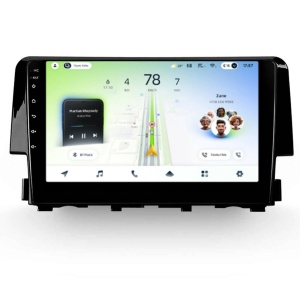 Navigatie Auto Teyes CC4L Honda Civic 10 2015-2020 6+64GB 9" QLED Qualcomm 2Ghz, Android 4G Bluetooth 5.1 DSP