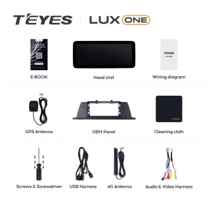 Navigatie Auto Teyes Lux One BMW Seria 5 F07 2010-2016 NBT 6+128GB 12.3" IPS Octa-core 2Ghz, Android 4G Bluetooth 5.1 DSP - Img 4