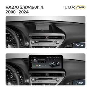 Navigatie Auto Teyes Lux One Lexus RX 2012-2015 6+128GB 12.3" IPS Octa-core 2Ghz, Android 4G Bluetooth 5.1 DSP - Img 3