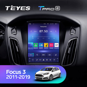 Navigatie Auto Teyes Tip Tesla TPRO 2 Ford Focus 3 2010-2018 4+64GB 9.7" QLED Octa-core 1.8Ghz Android 4G Bluetooth 5.1 DSP - Img 6