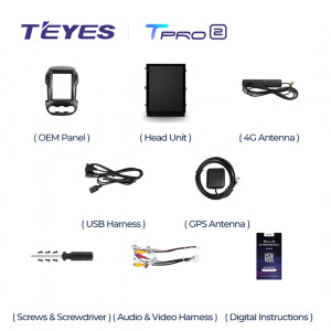 Navigatie Auto Teyes Tip Tesla TPRO 2 Ford Ranger 3 2011-2018 4+64GB 9.7" QLED Octa-core 1.8Ghz Android 4G Bluetooth 5.1 DSP - Img 6