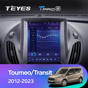 Navigatie Auto Teyes Tip Tesla TPRO 2 Ford Tourneo Custom 2012-2023 3+32GB 9.7" QLED Octa-core 1.8Ghz, Android 4G Bluetooth 5.1 DSP - Img 4