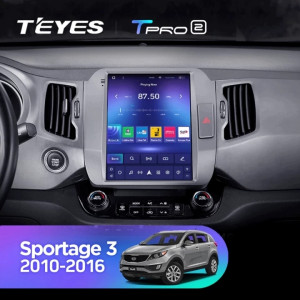 Navigatie Auto Teyes Tip Tesla TPRO 2 Kia Sportage 3 2010-2016 4+64GB 9.7" QLED Octa-core 1.8Ghz, Android 4G Bluetooth 5.1 DSP - Img 3