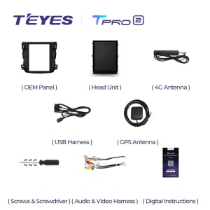 Navigatie Auto Teyes Tip Tesla TPRO 2 Mitsubishi Outlander 2 2007-2013 4+64GB 9.7" QLED Octa-core 1.8Ghz, Android 4G Bluetooth 5.1 DSP - Img 5