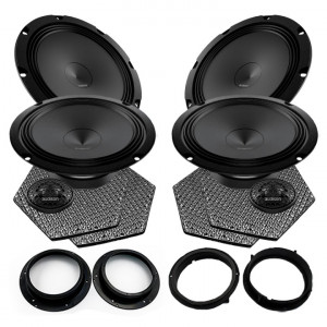 Pachet difuzoare auto Audison Prima dedicat Volkswagen Passat B8 2014-, RMS 100W, 200mm - Img 2