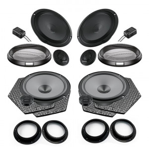 Pachet difuzoare auto Hertz Uno dedicat Volkswagen Touran 2015-, RMS 100W