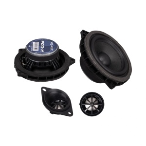 Pachet sistem audio Plug&Play For-X dedicat BMW Hifi XQ-45C XQ-402BMW + Amplificator Zapco HB 410 ADSP + Conectica dedicata - Img 2