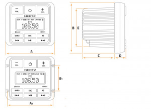 Player digital Marine Hertz HMR 15 - Img 5