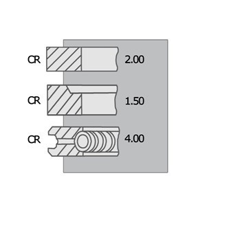 KARIKE 84,5 CATERPILLAR / PERKINS 104-22 2x1,5x4R 115104084