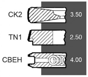 KARIKE 100 PERKINS 1004.4/1006.6 3,5x2,5x4T 4181A026