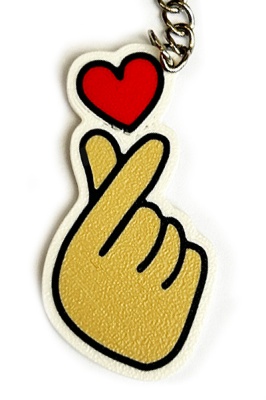 KLove - Breloc Fingers Heart - Img 2