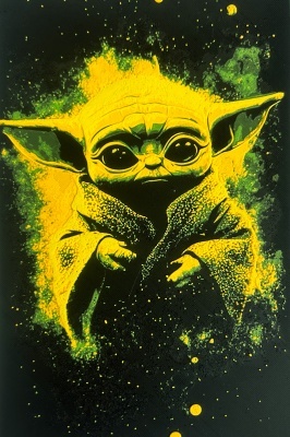 Printid - Baby Yoda Star Wars Mandalorian