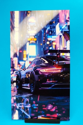 MetalPlates - Porsche 911 Neon City - Img 2