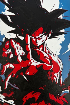 Printid - Son Goku DragonBall Kaioken