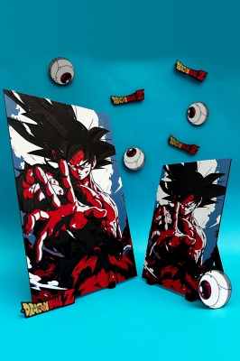 Printid - Son Goku DragonBall Kaioken - Img 2