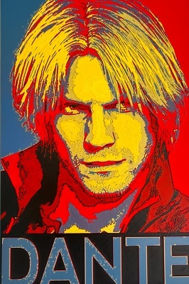 Printid - Dante Poster Devil May Cry
