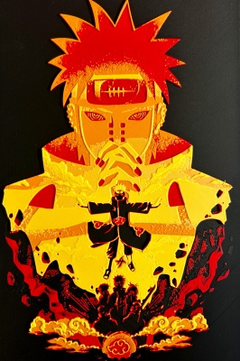 Printid - Pain Naruto Composition