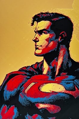 Printid - Stoic Superman