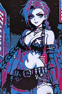 Printid - Jinx Pixelart