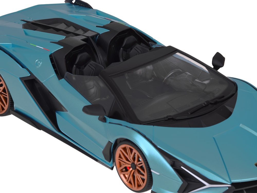 Masinuta cu telecomanda Lamborghini Sian, cu licenta, scara 1:12