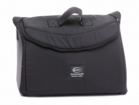 4Baby - Geanta mamicii pentru carucior, Neagra