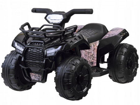 ATV electric cu telecomanda pentru copii, baterii 12V/ 4,5 Ah, Negru
