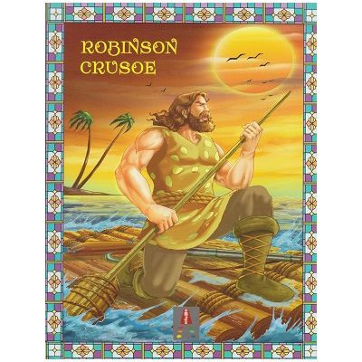Povesti ilustrate pentru copii - Robinson Crusoe