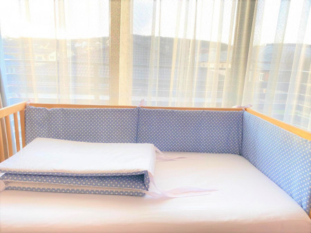 Set Aparatori patut 120 x 60 cm Maradalia Cute Dots Blue