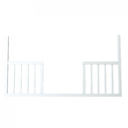 Laterala Deschisa Pentru Patut, Woodies Safe Dreams, DayBed Smooth Alb 120 x 60 cm